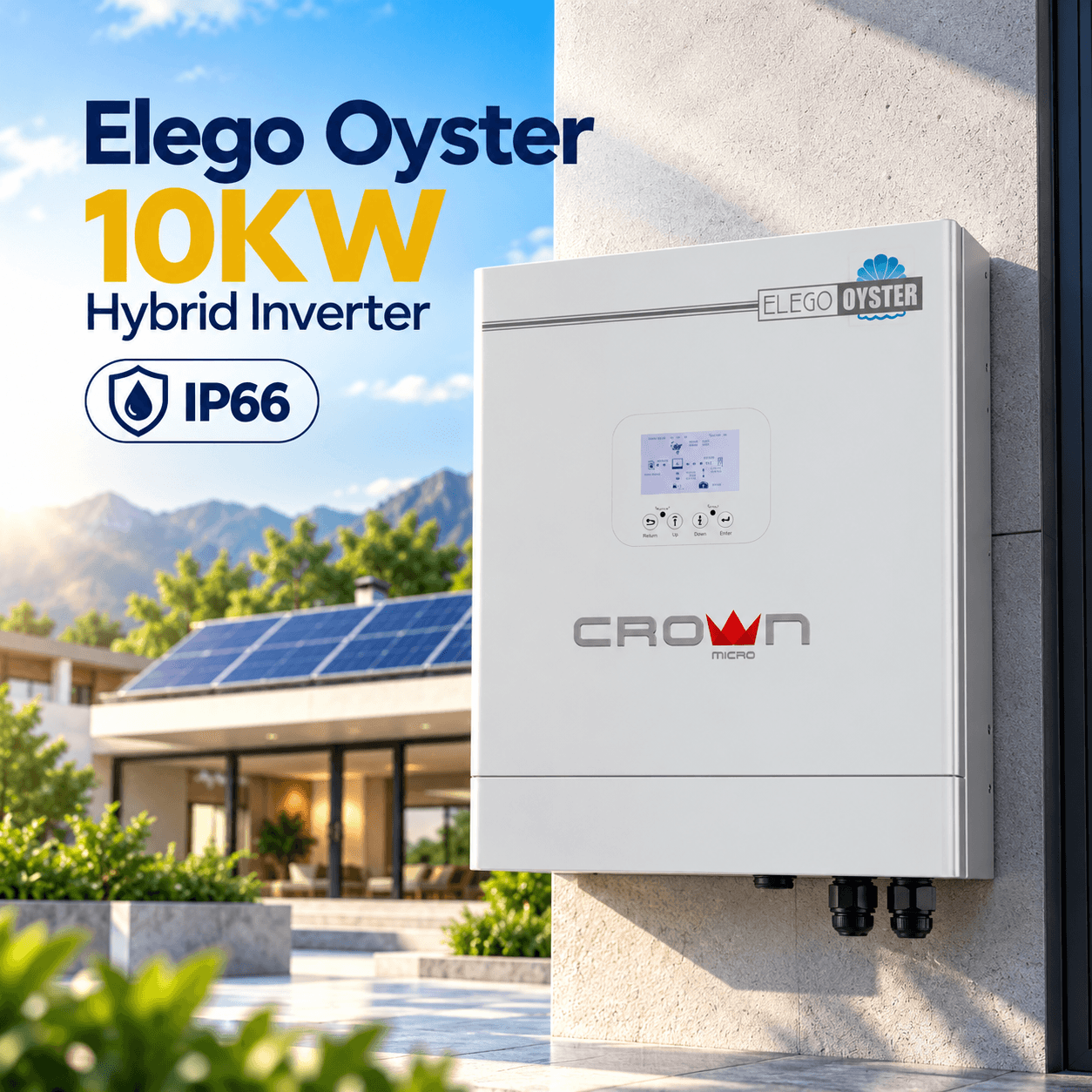 Crown Micro Elego Oyster 10KW IP66