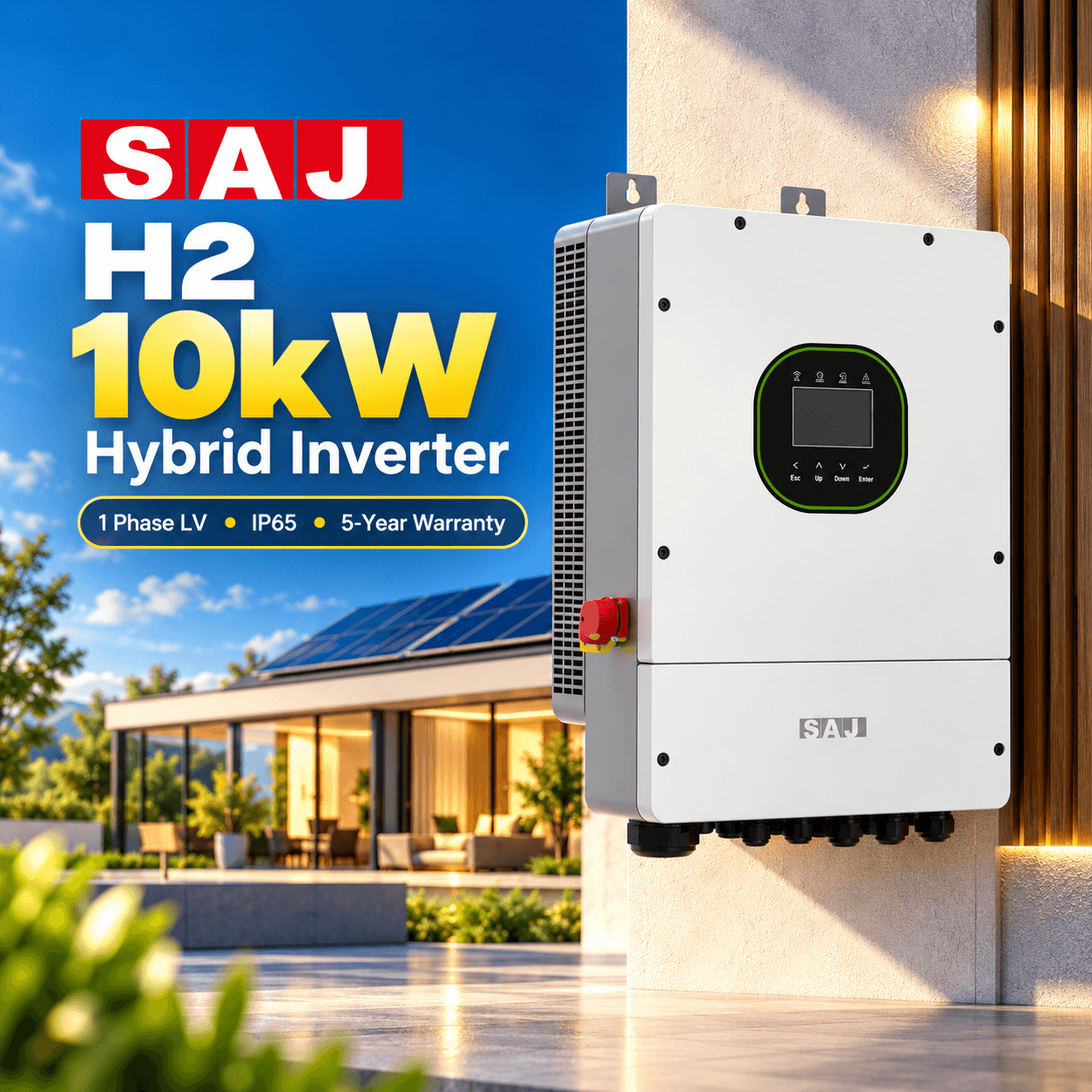 SAJ 10kW Hybrid Solar Inverter SP IP65